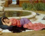 A Cool Retreat - 约翰·威廉·格维得